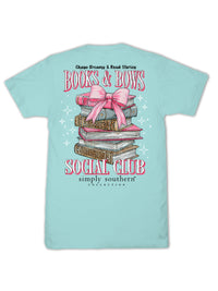Books & Bows Social Club Tee
