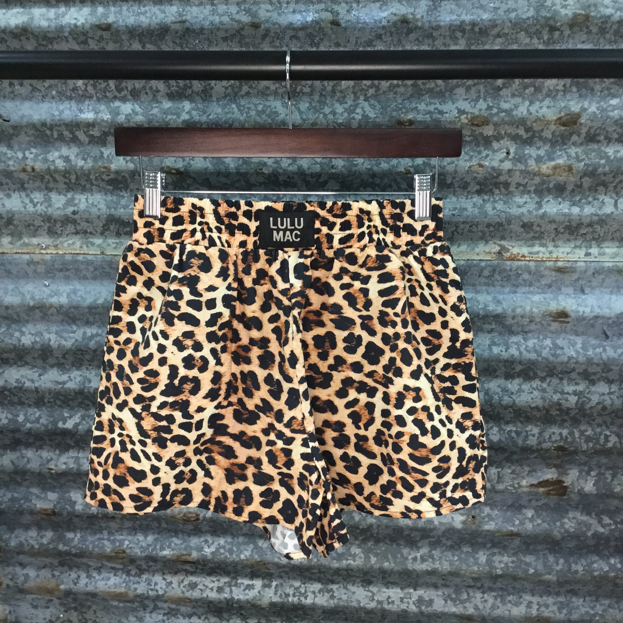 Lulu Mac Leopard Shorts