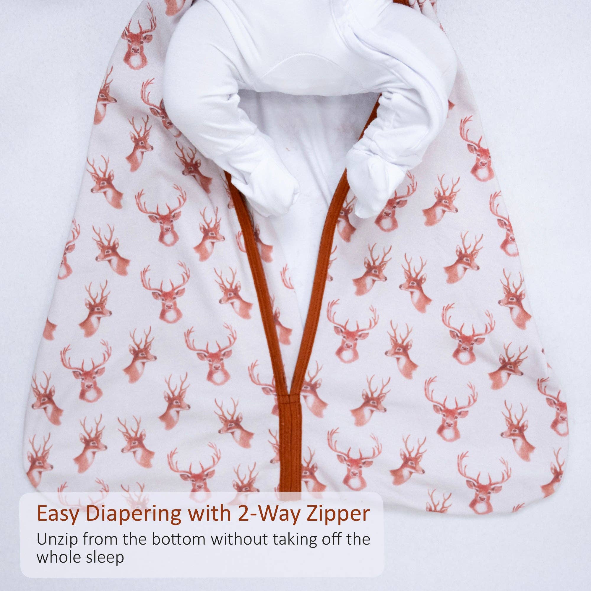 Organic Cotton Sleep Sack 0.5 TOG Oh Deer