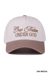 One Nation Under God Cotton SnapBack Hat
