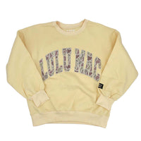Lulu Mac Camo Sweatshirt - Butter Yellow
