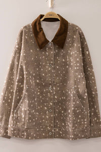 Western Animal Print Jacket