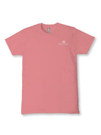 Pray Floral Patchwork Cow Tee SS-PRAY-TEAROSE