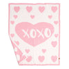 Pink Ribbon / Bow Patterned Reversible Kids Throw Blanket