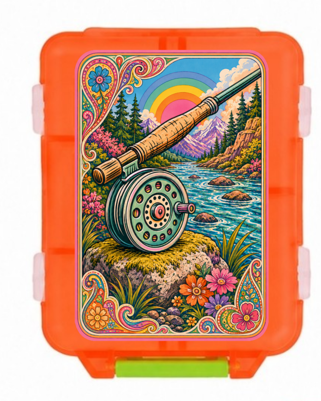 Paisley Bass / Trout  Ladies Fishing Tackle Box