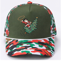 Christmas Camo Duck Hunting Snapback Hat