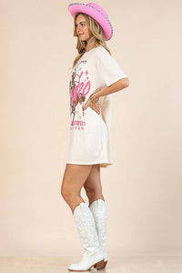 Carmen Rodeo Graphic T-Shirt Dress