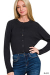 Long Sleeve Button Down Cardigan TW-2428Y