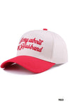 Sorry About My Husband Cotton SnapBack Hat