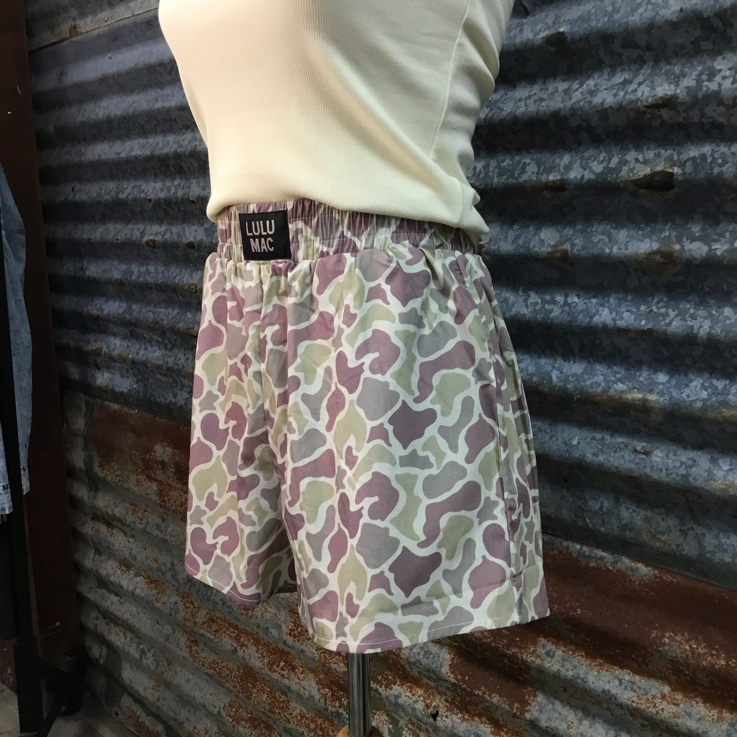 Lulu Mac Camo Shorts