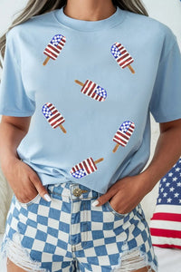 Popsicle Sequin T-Shirt