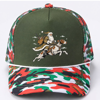 Christmas Camo Duck Hunting Snapback Hat
