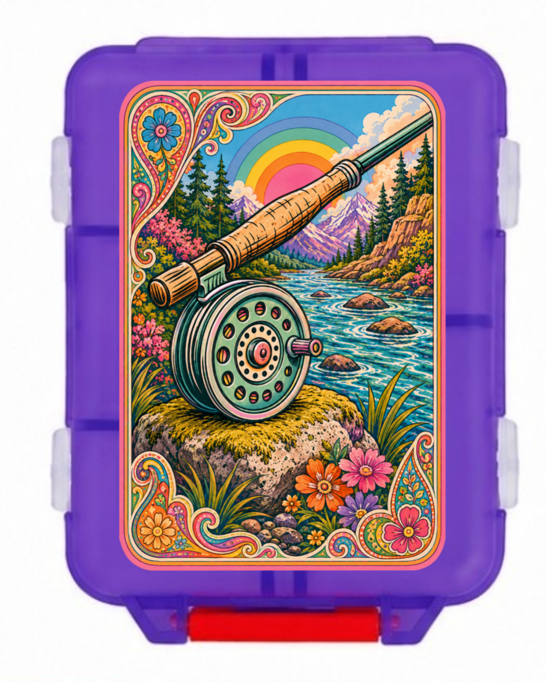 Paisley Bass / Trout  Ladies Fishing Tackle Box