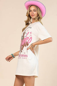 Carmen Rodeo Graphic T-Shirt Dress