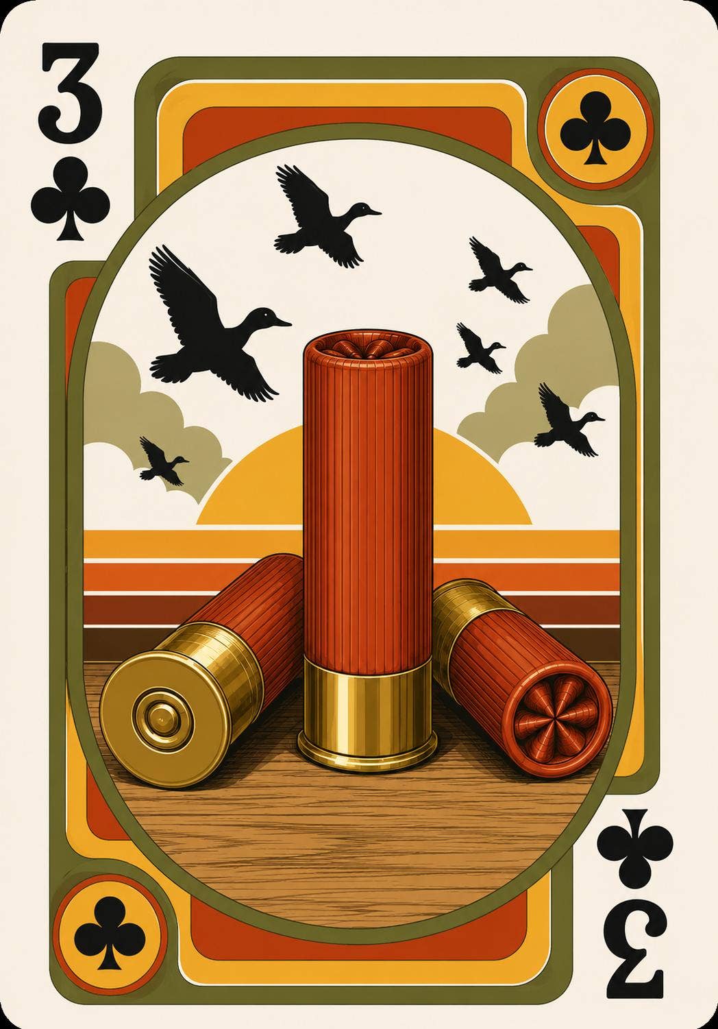 The Hunters Hand Deck of Playing Cards Poker