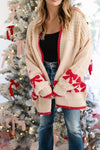 Bow Cardigan Apricot