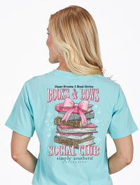 Books & Bows Social Club Tee
