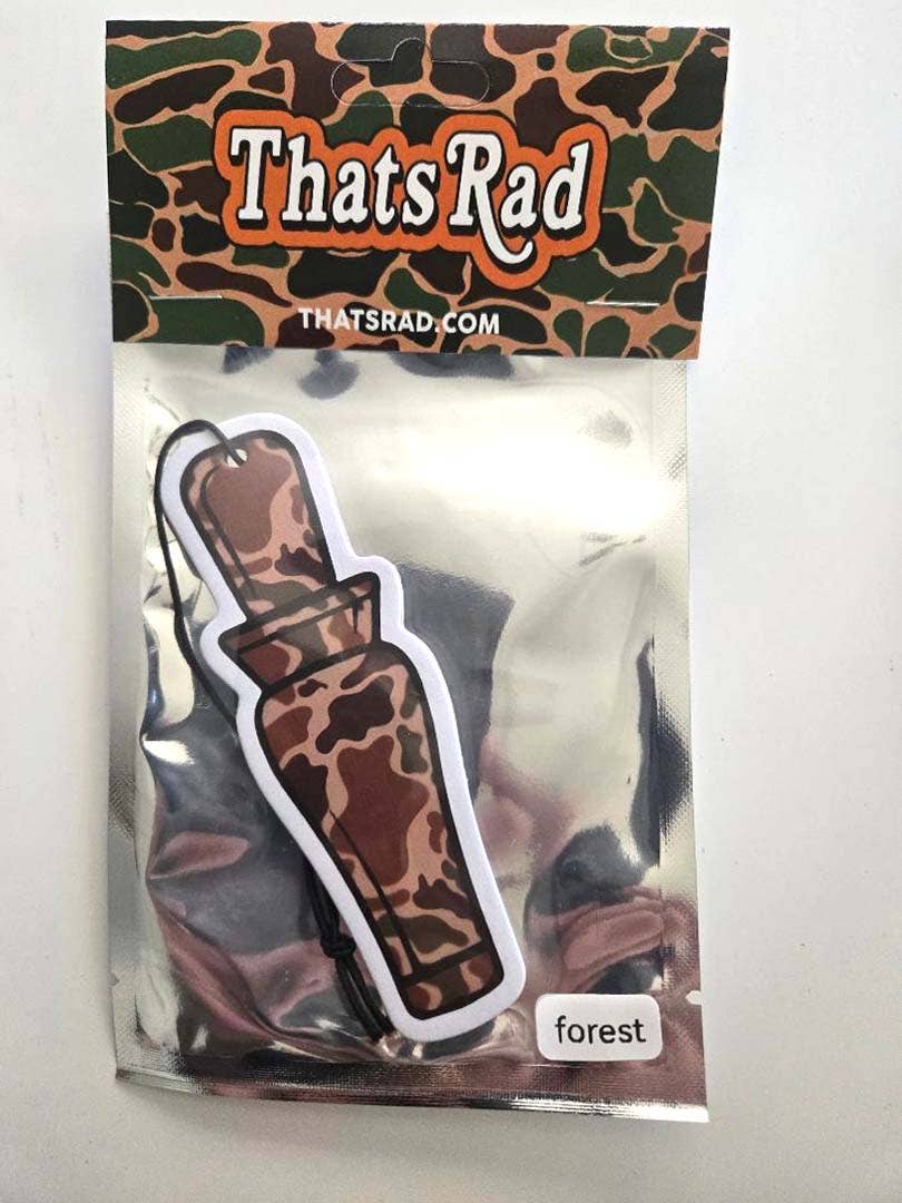Camo Duck Call - Air Freshener