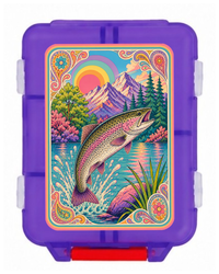 Paisley Bass / Trout  Ladies Fishing Tackle Box