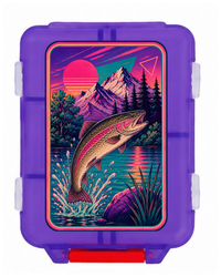 Paisley Bass / Trout  Ladies Fishing Tackle Box