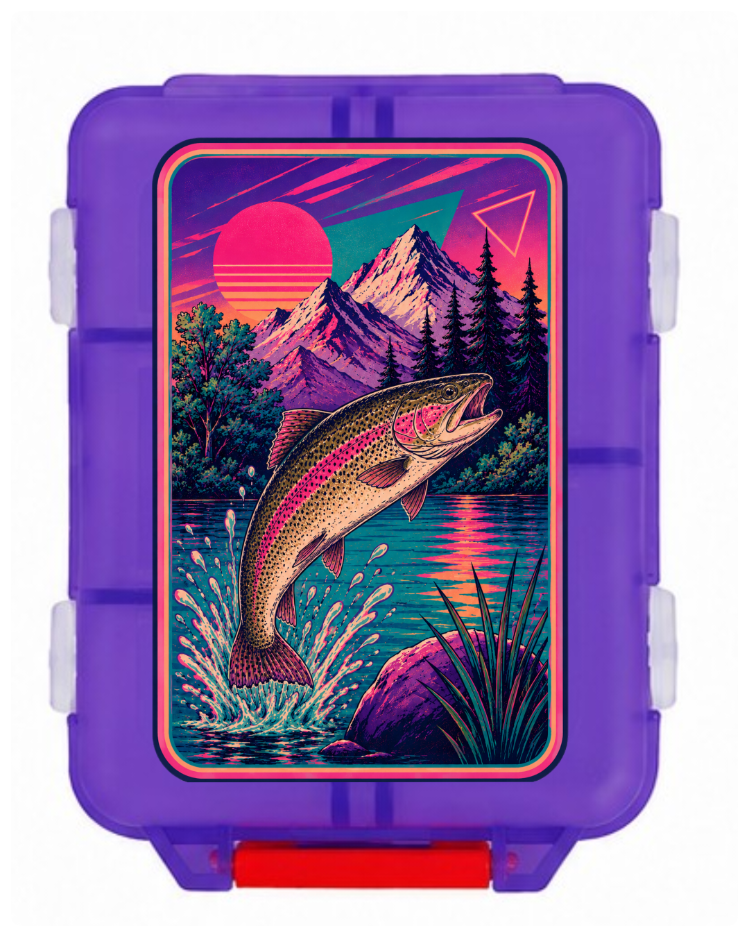 Paisley Bass / Trout  Ladies Fishing Tackle Box