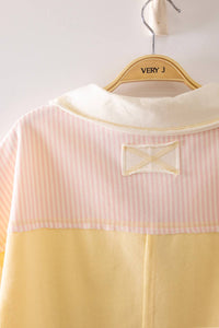 NT12803-Oversized Half Sleeve Casual Knit Top