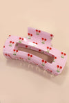 LARGE CHERRY HAIR CLAW CLIPS | 40H871