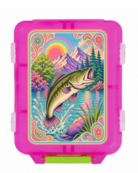 Paisley Bass / Trout  Ladies Fishing Tackle Box