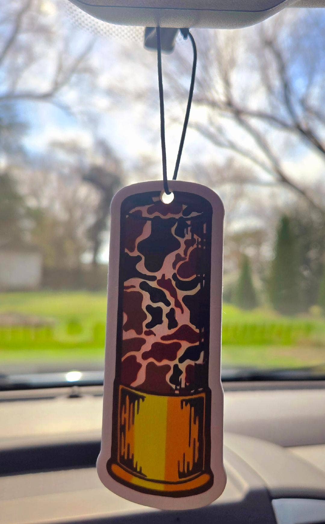 Shotgun Shell  Air Freshener - Leather Scent