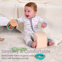 Bamboo Baby Convertible Zipper Pajama Child Of God
