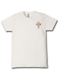 Simply Southern Short Sleeve Floral Cross SS-SOUL-LINEN