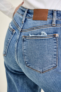 Judy Blue High Waisted Retro Wide Leg Fit