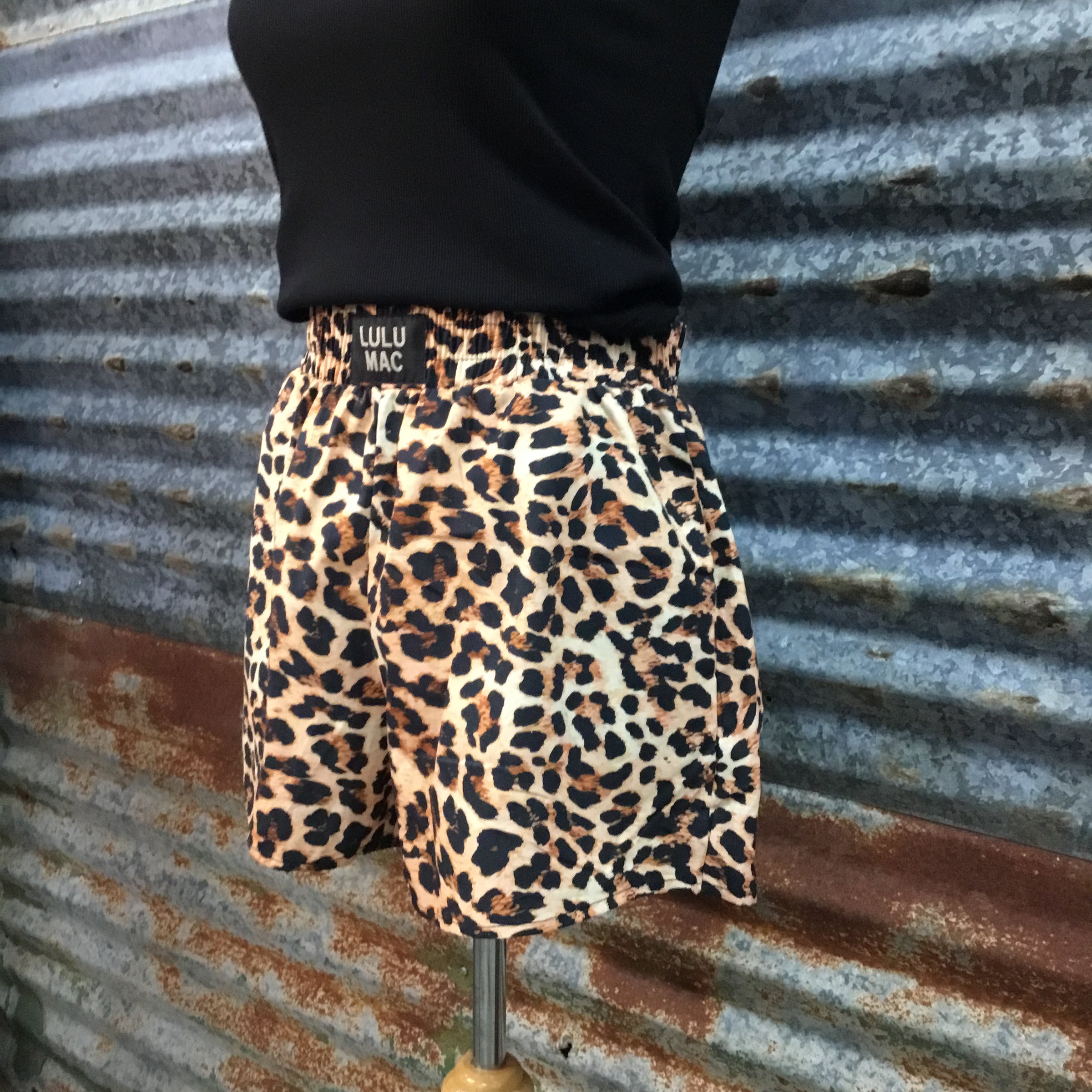 Lulu Mac Leopard Shorts