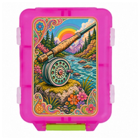Paisley Bass / Trout  Ladies Fishing Tackle Box