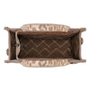 PRE-ORDER Wrangler Cow Print Concealed Carry Tote/Crossbody - Tan