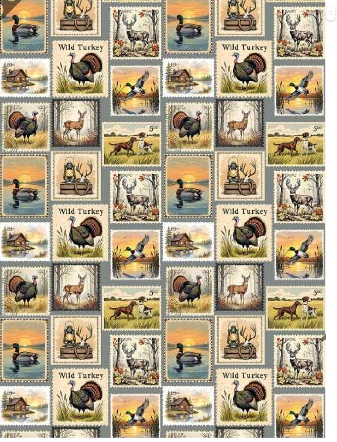 Great Outdoors Plush Fishing Hunting Camping Blanket