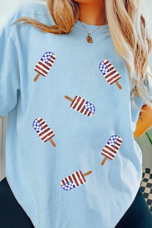 Popsicle Sequin T-Shirt