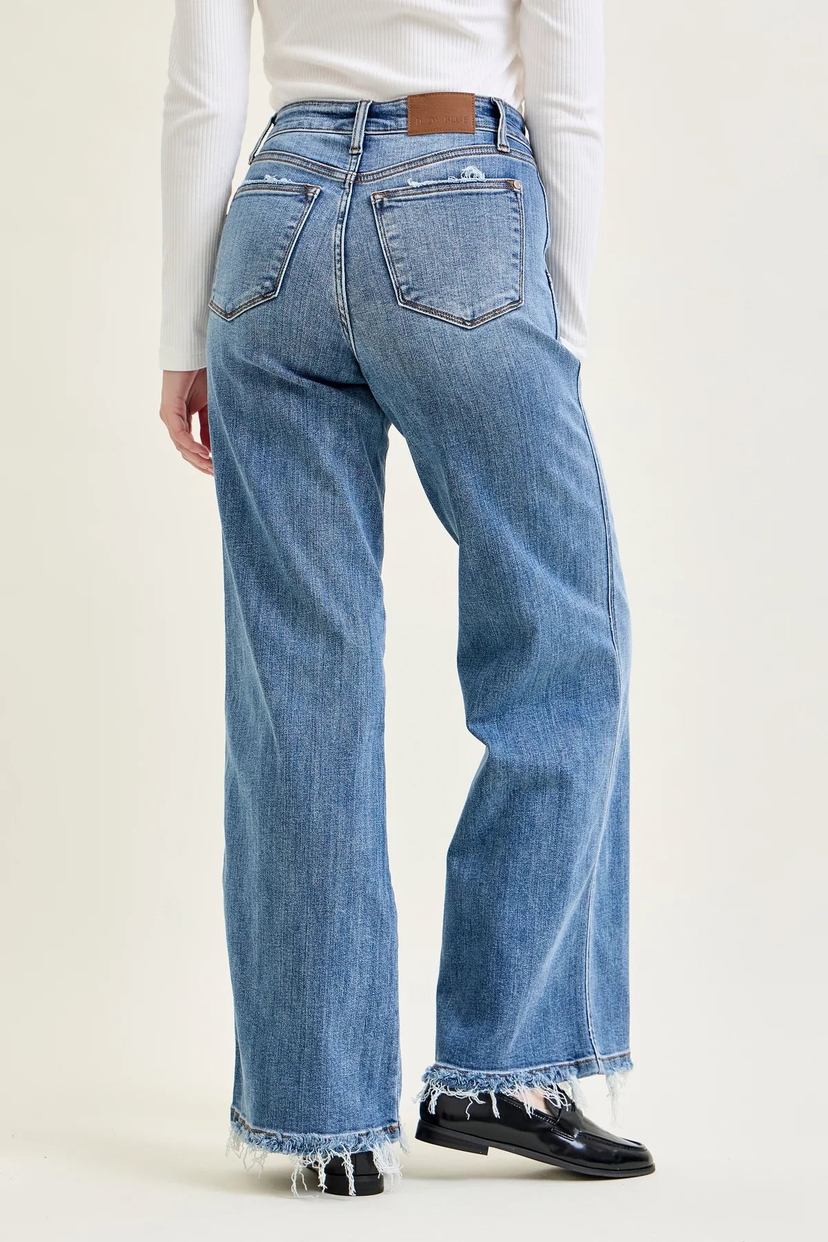Judy Blue High Waisted Retro Wide Leg Fit