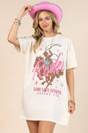 Carmen Rodeo Graphic T-Shirt Dress