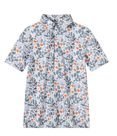 Kids Texas Camo Polo