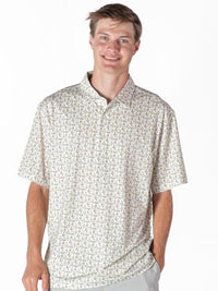 Men’s Beige Duck Polo