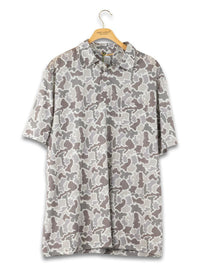 Men’s Grey Camo Polo ￼