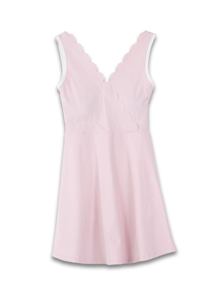 Scalloped Athletic Dress Scalloped Athletic Dress