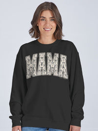 CREW-MAMA-BLACK