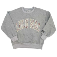 Lulu Mac Camo Sweatshirt - Heather Grey