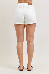 High Waisted Aurora Weekender Short Double Rolled Cuff