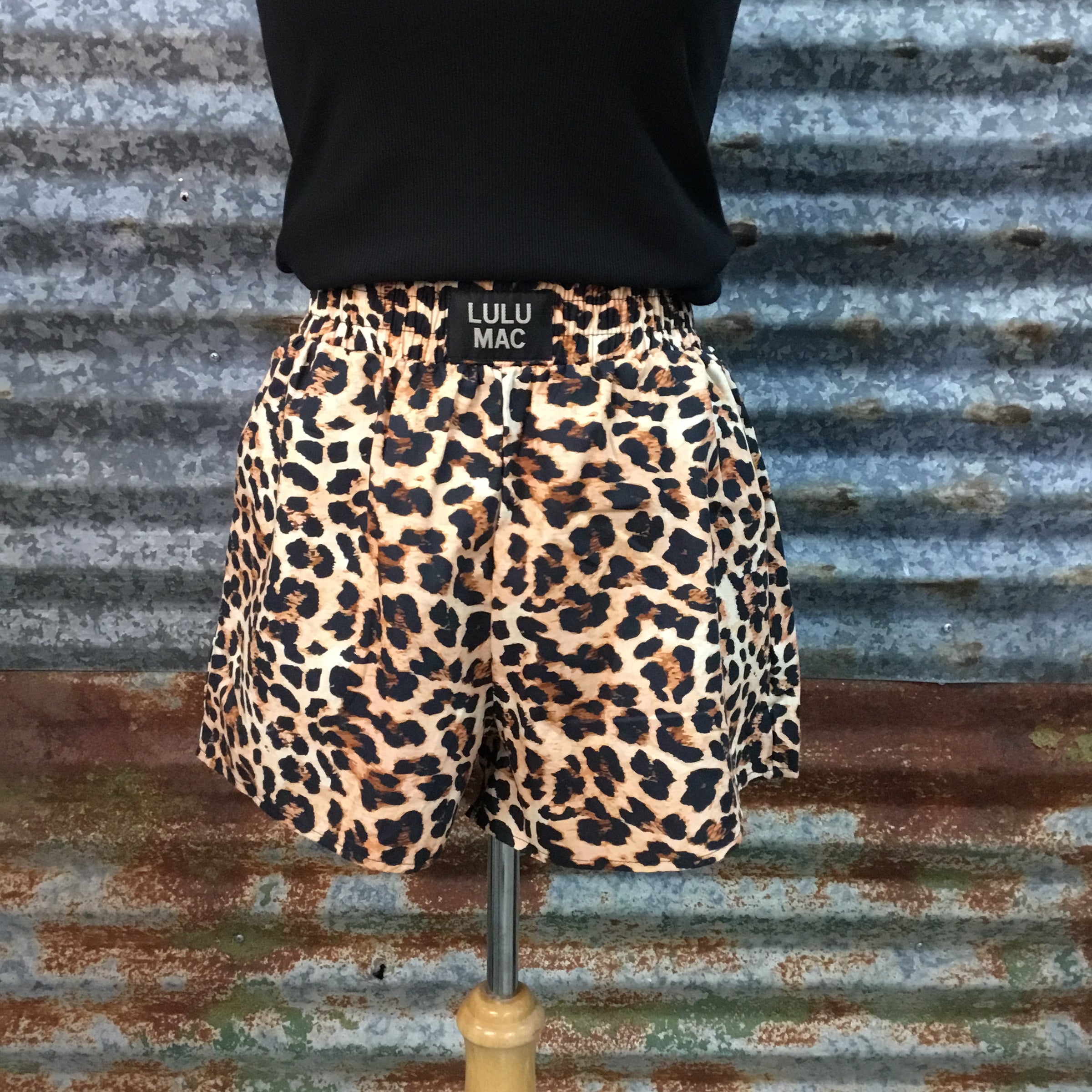 Lulu Mac Leopard Shorts