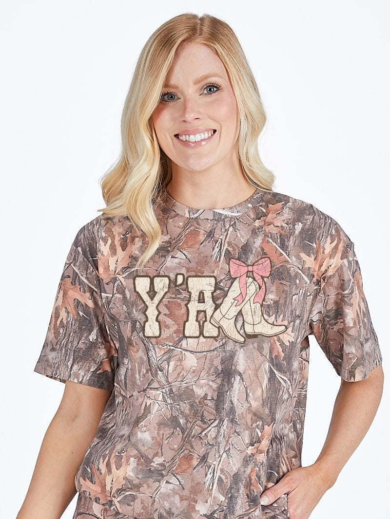 Y’all Camo Tee