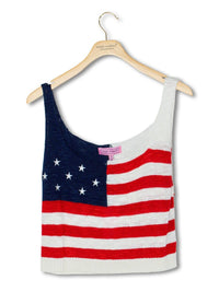 American Flag Tank Top