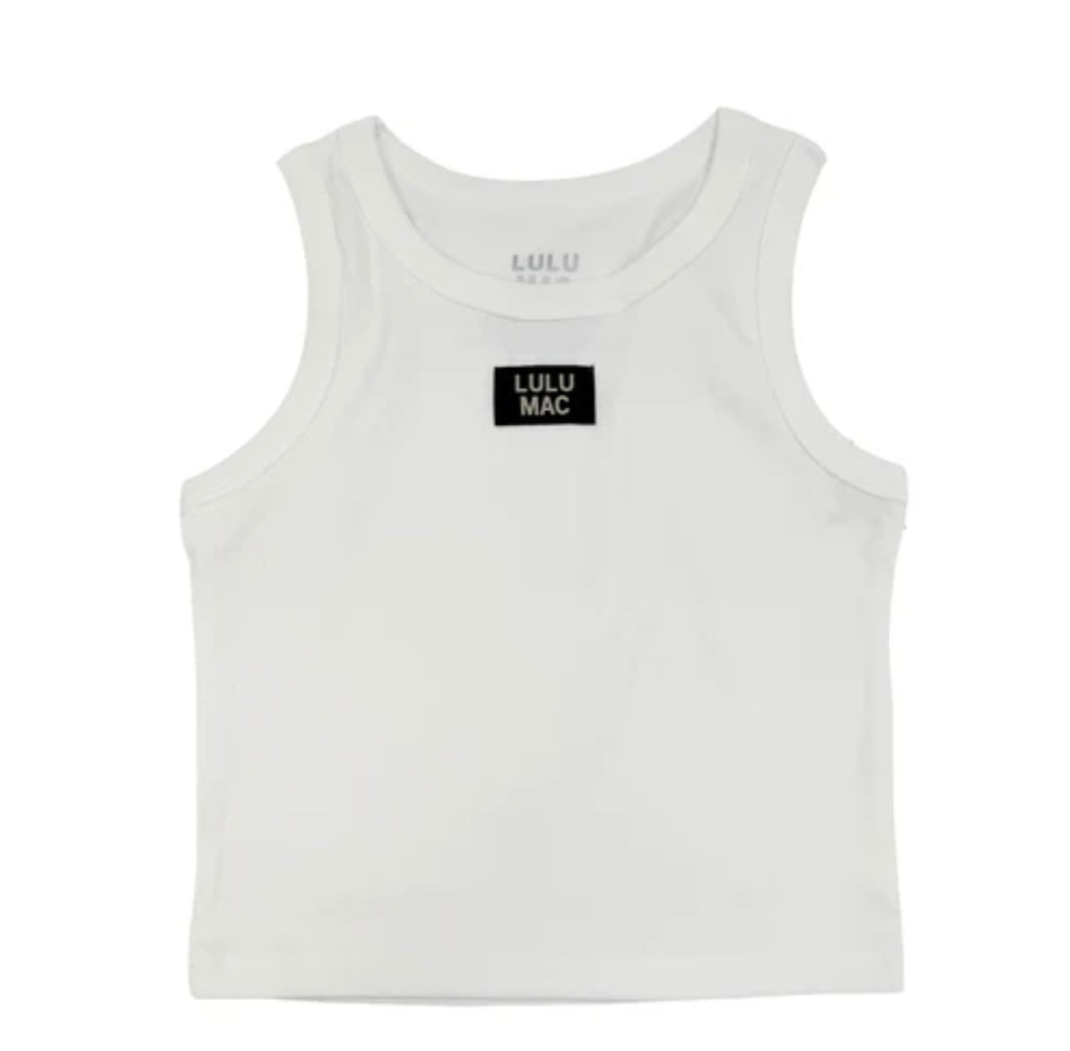 Lulu Mac Tank Top - White